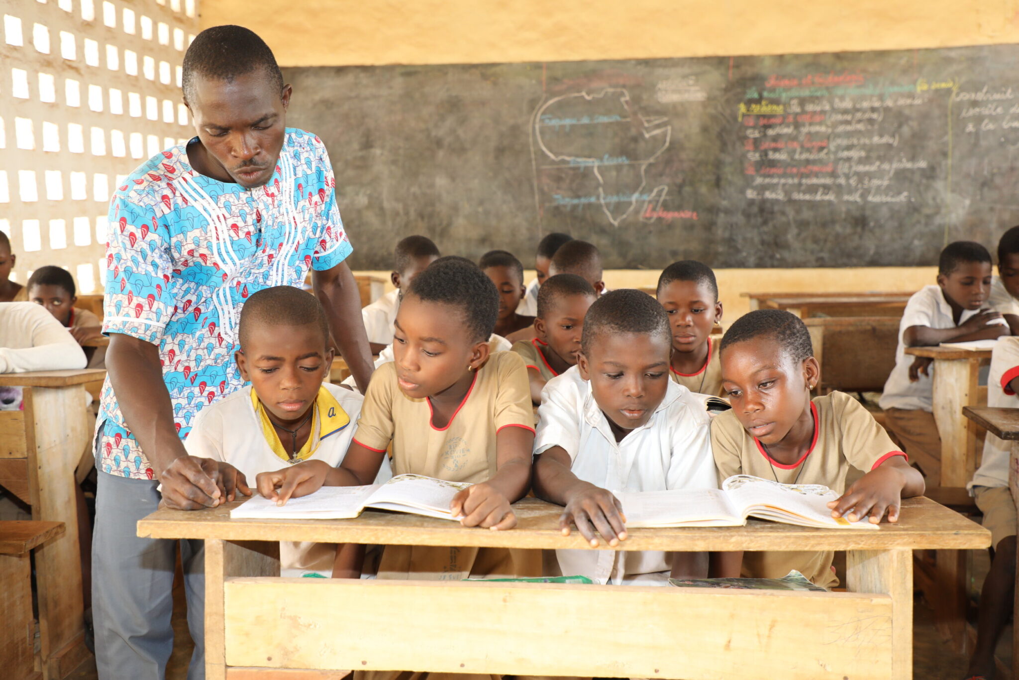 Communauté AfriDienst — scène d'éducation et de partage